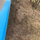 Zaśmiecone schody pod wiaduktem Tychy Lodowisko<span class="fix-status status-6">Poza uprawnieniami</span>