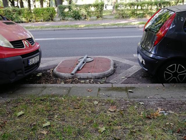 Przewrócony znak