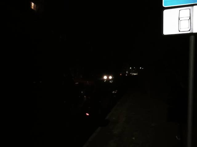 Niedziałające oświetlenie 