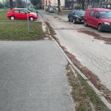 Brudna i zaśmiecona ulica i parking przy myjni Tychy ul. Armii Krajowej<span class="fix-status status-3">Ukończony</span>