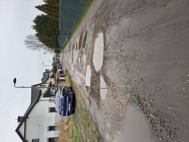 Dziury na drodze