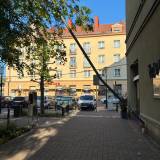Niebezpiecznie uszkodzona rynna przechylona nad chodnikiem Tychy Plac Baczyńskiego<span class="fix-status status-3">Ukończony</span>
