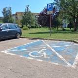 Oznakowanie poziome miejsca parkingowego dla osoby niepełnosprawnej - nieczytelny znak.<span class="fix-status status-3">Ukończony</span>