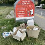 Śmieci obok kontenera na elektrośmici<span class="fix-status status-3">Ukończony</span>
