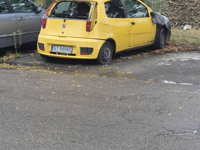 porzucony pojazd