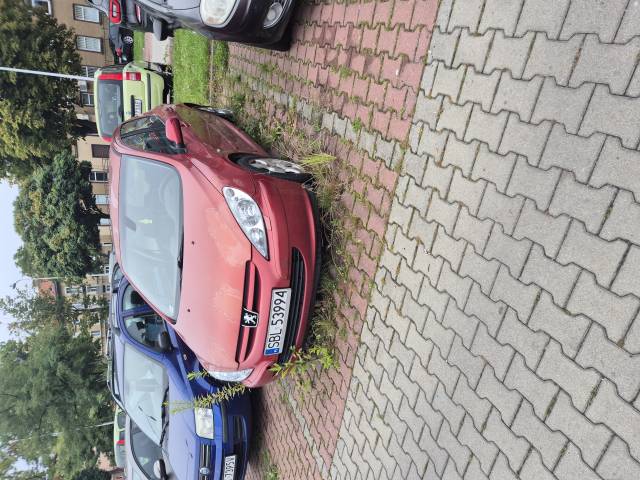 Porzucony pojazd Peugeot o nr rej. SBL-53994